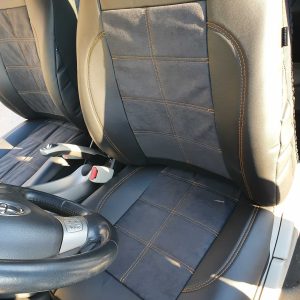 Sėdynių užvalkalai Toyota Auris – Alcantara ir eko oda