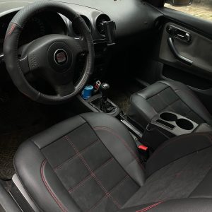 Sėdynių užvalkalai Seat Ibiza / Cordoba – Alcantara ir eko oda