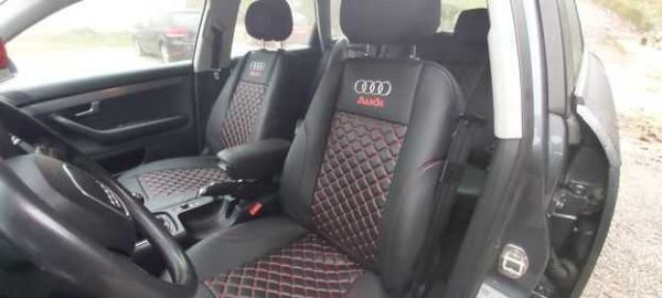 Sėdynių užvalkalai Audi A4 - dygsniuota ir eko oda - Image 10