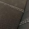 Pilnas sėdynių užvalkalų komplektas LUX perforuota Alcantara ir eko oda - Image 5
