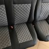 Mikroautobusų sėdynių užvalkalai 2+1 - pilka dygsniuota eko oda - Image 6