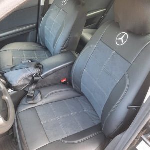 Sėdynių užvalkalai Mercedes E klasė – Alcantara ir eko oda