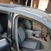 Pilnas sėdynių užvalkalų komplektas LUX extra lux pilka dygsniuota ir eko oda - Image 4