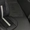 Sėdynių užvalkalai LUX perforuota Alcantara ir eko oda - pilka linija - Image 5