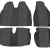 Sėdynių užvalkalai dygsniuotas audinys Ford Transit 2+1 balti siūlai siūlai - Image 2