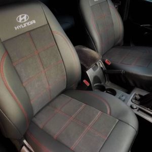 Sėdynių užvalkalai Hyundai Terracan – Alcantara ir eko oda