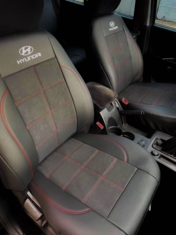 Sėdynių užvalkalai Hyundai Terracan - Alcantara ir eko oda