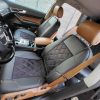 Sėdynių užvalkalai Audi A6 - perforuota Alcantara ir eko oda