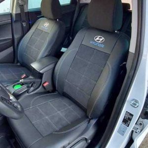 Sėdynių užvalkalai Hyundai Tucson – Alcantara ir eko oda