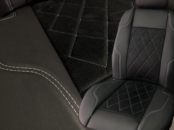 Sėdynių užvalkalai Toyota Yaris Cross - perforuota Alcantara ir eko oda - Image 8