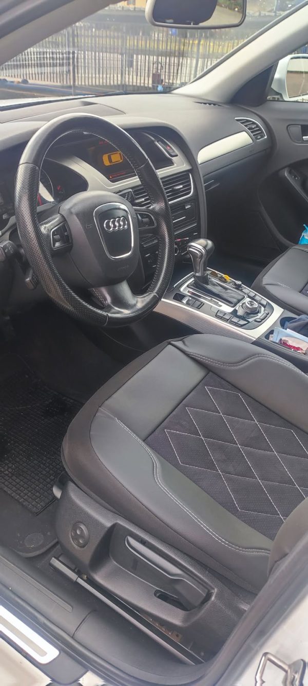 Sėdynių užvalkalai Audi A4 - perforuota Alcantara ir eko oda - Image 4